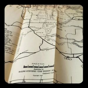 1949 Fishing Map